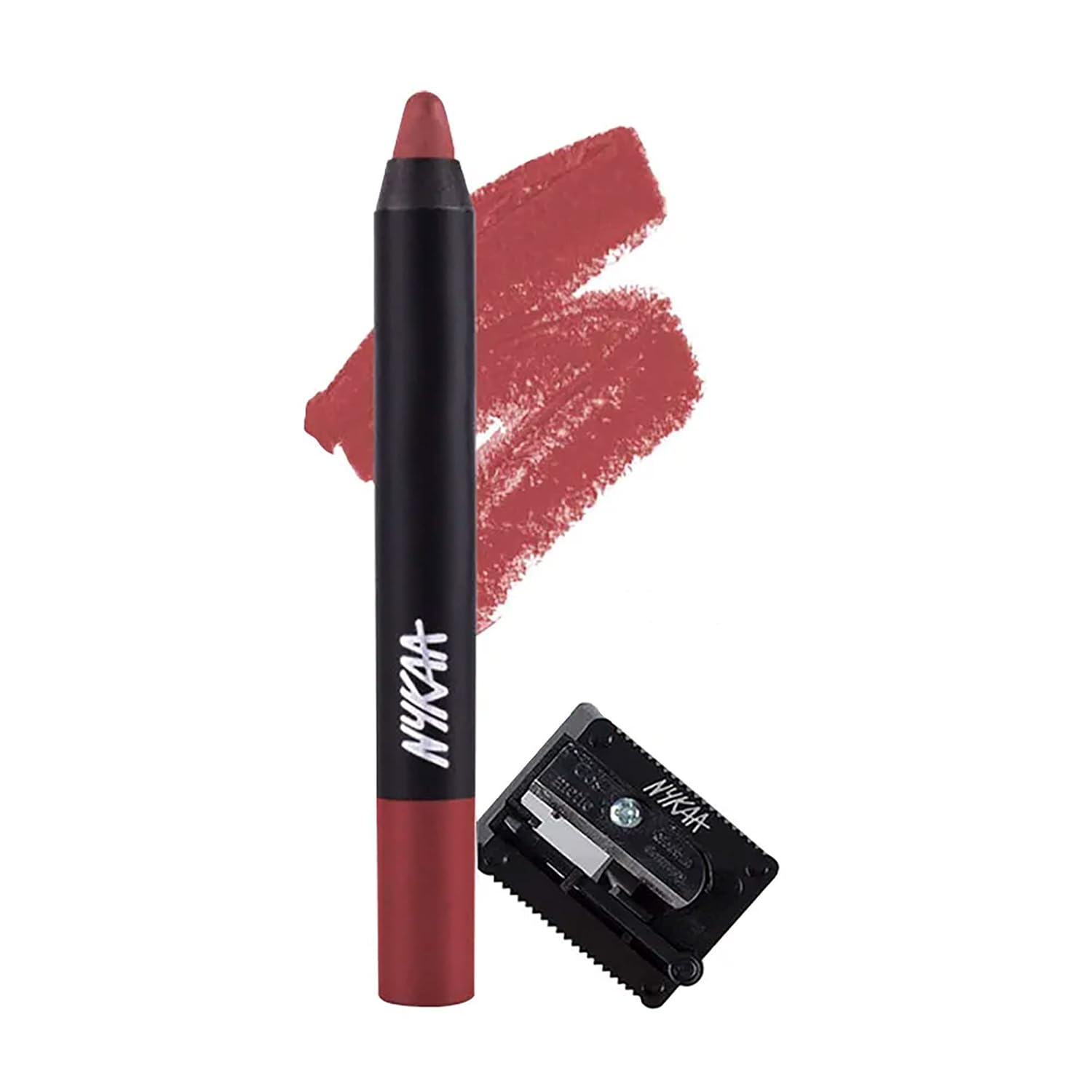 Nykaa Matte-illicious Lip Crayon Lipstick